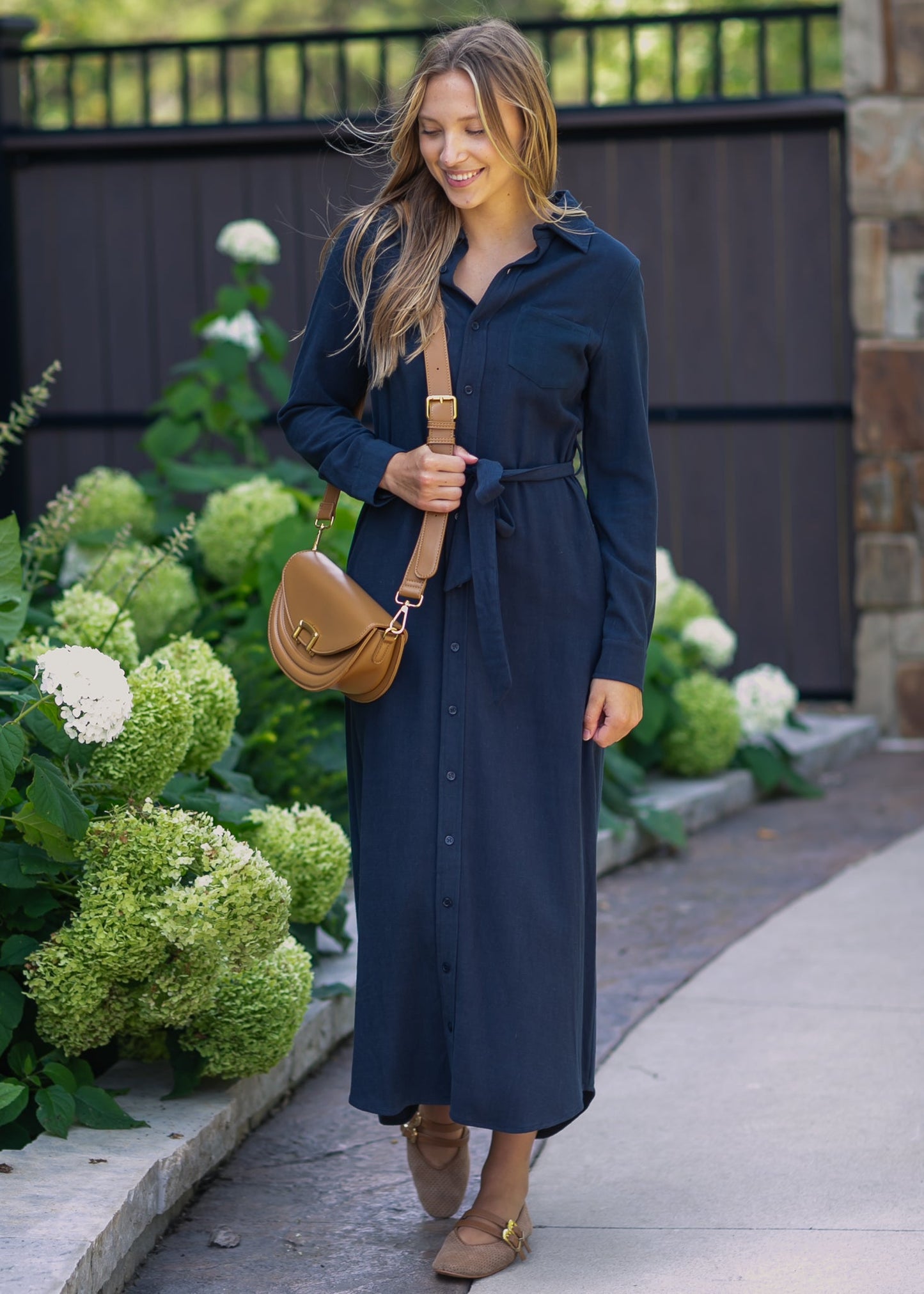 Essential Linen Shirt Dress