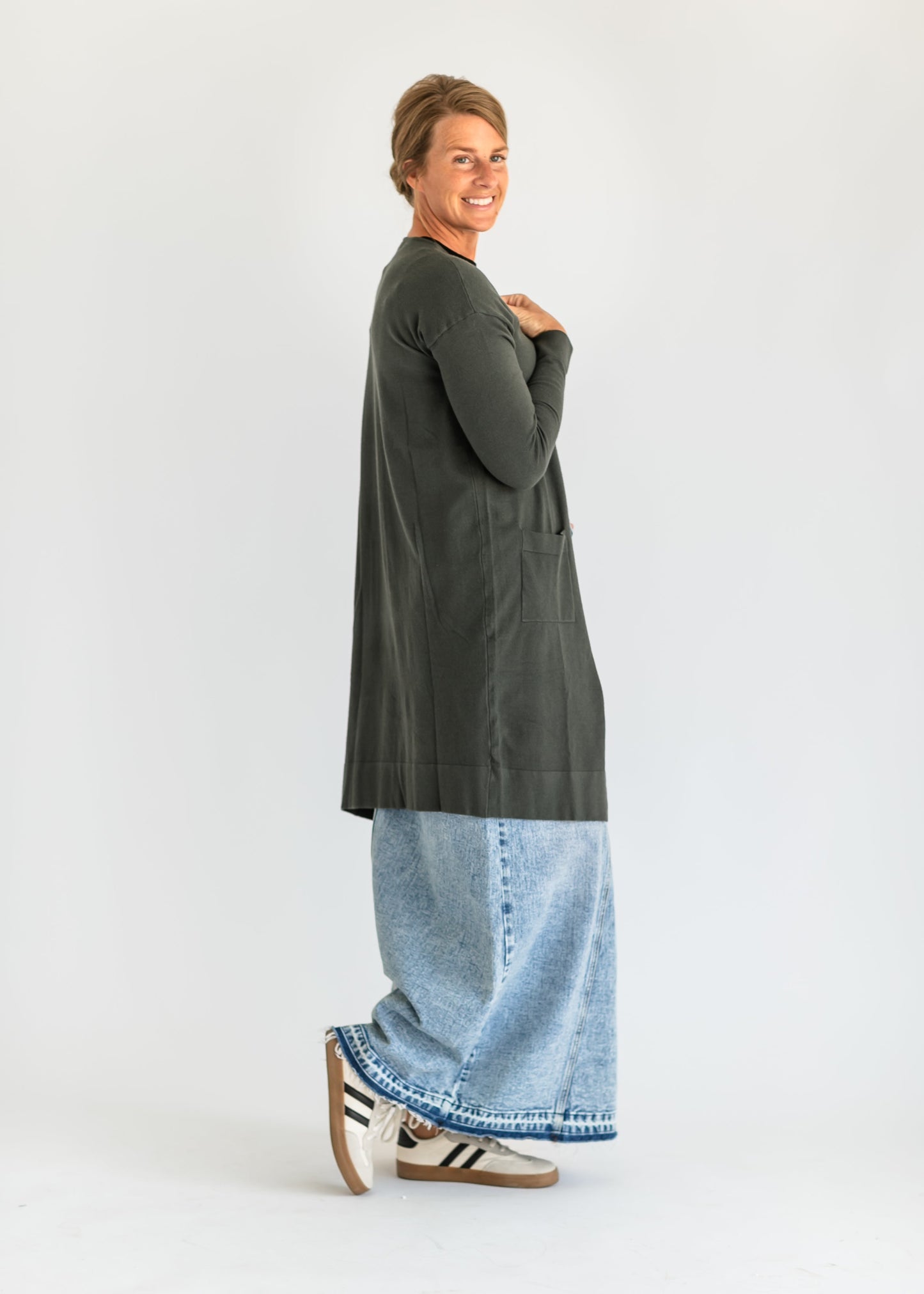 Essential Long + Soft Cardigan