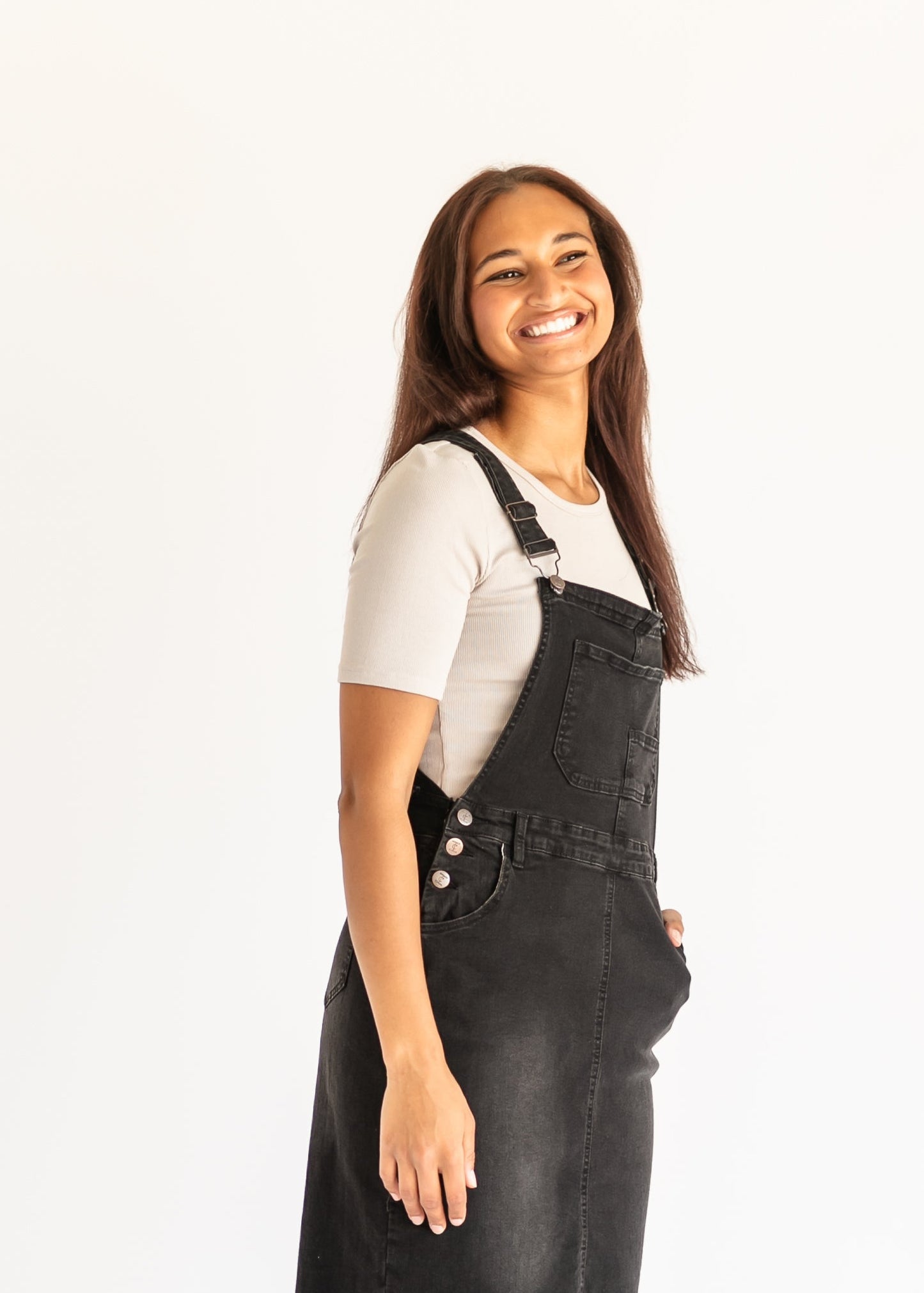 Ribbed Half Sleeve Tee