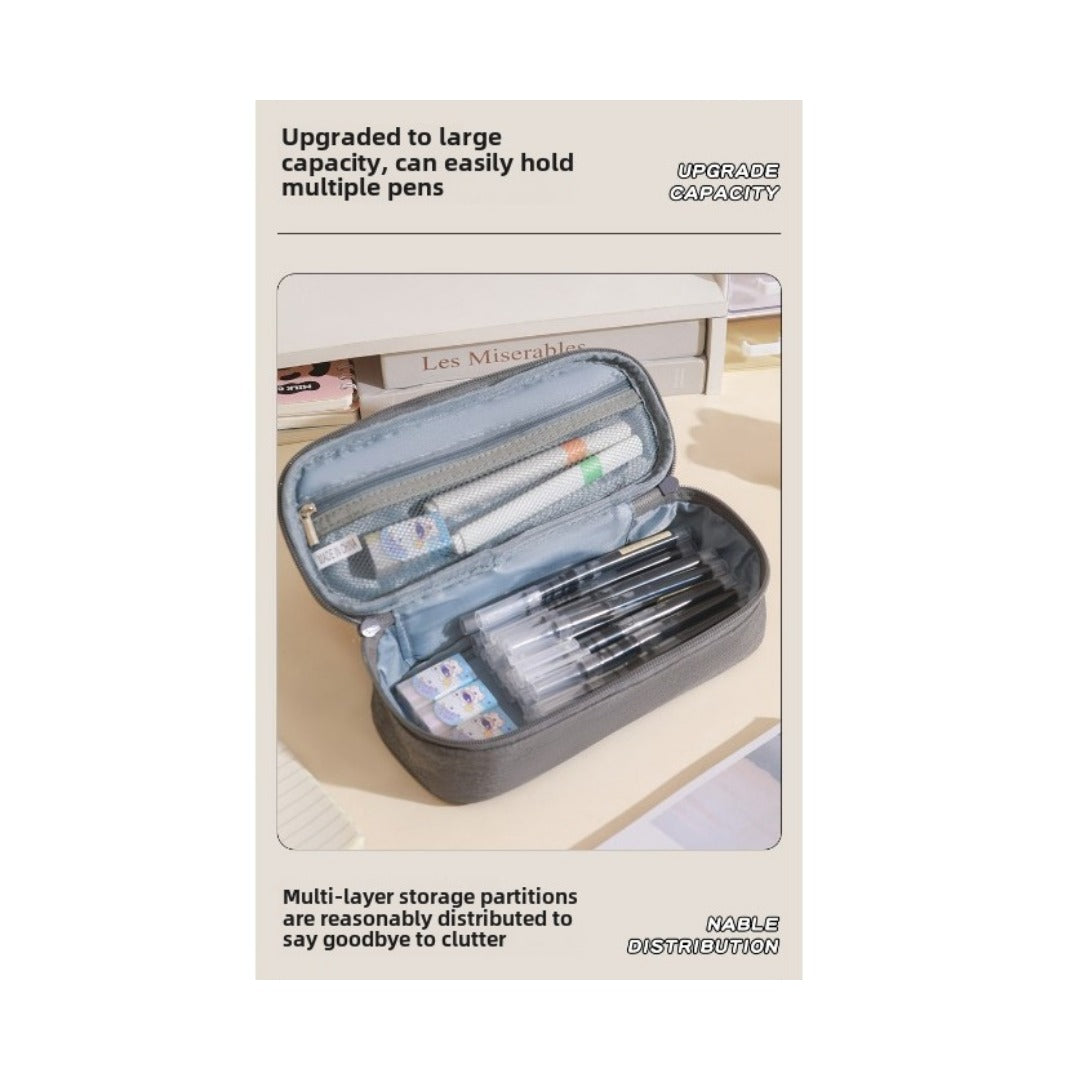 Stationery Case - Durable Pencil Case for Primary School Students, Portable and Stylish Stationery Bag