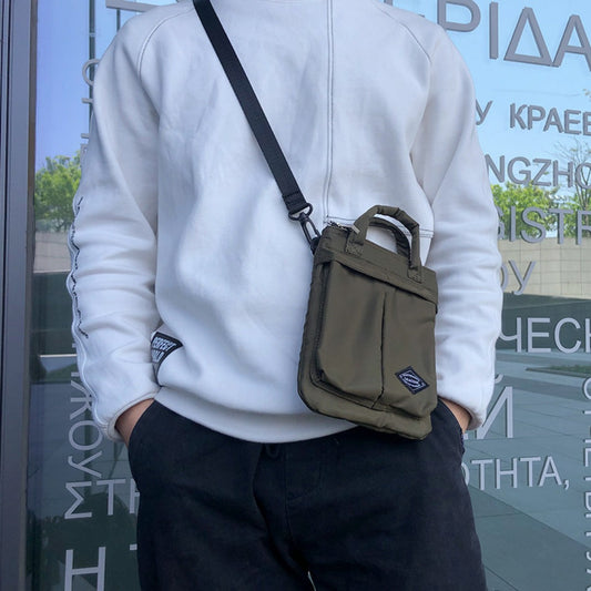 Men's mini casual crossbody bag, mini handbag, stylish mobile phone shoulder Crossbody bag for men