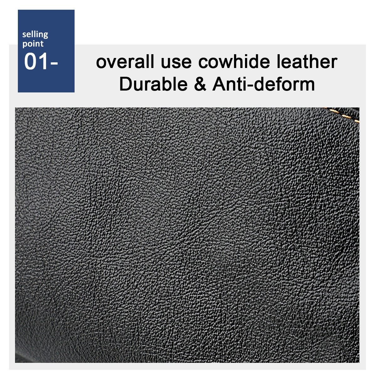 Multifunctional Genuine Leather Chest Bag & Waist Bag Unisex