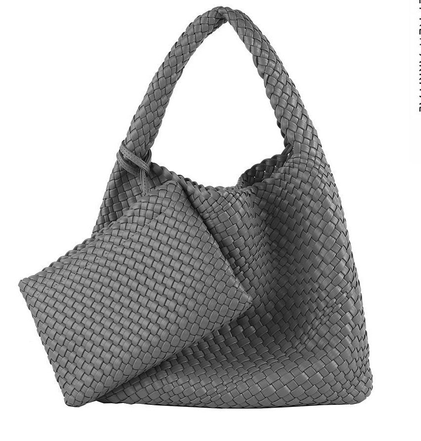 Commuter Bag Large Woven Purse 2 in 1