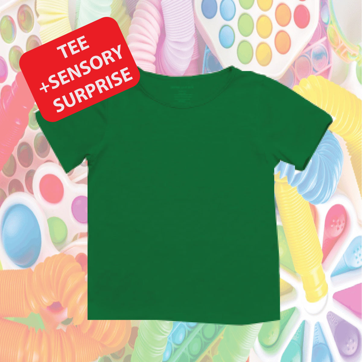 Sensory Fun Pack – Tee + Surprise Gift!