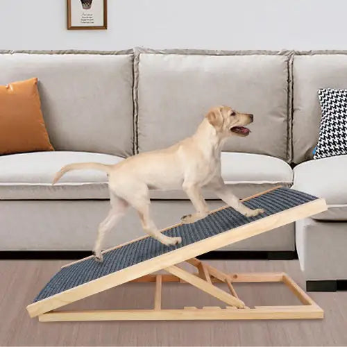 PawPal Comfort Ramp: Extra Wide, Non-Slip for Sofa & Car