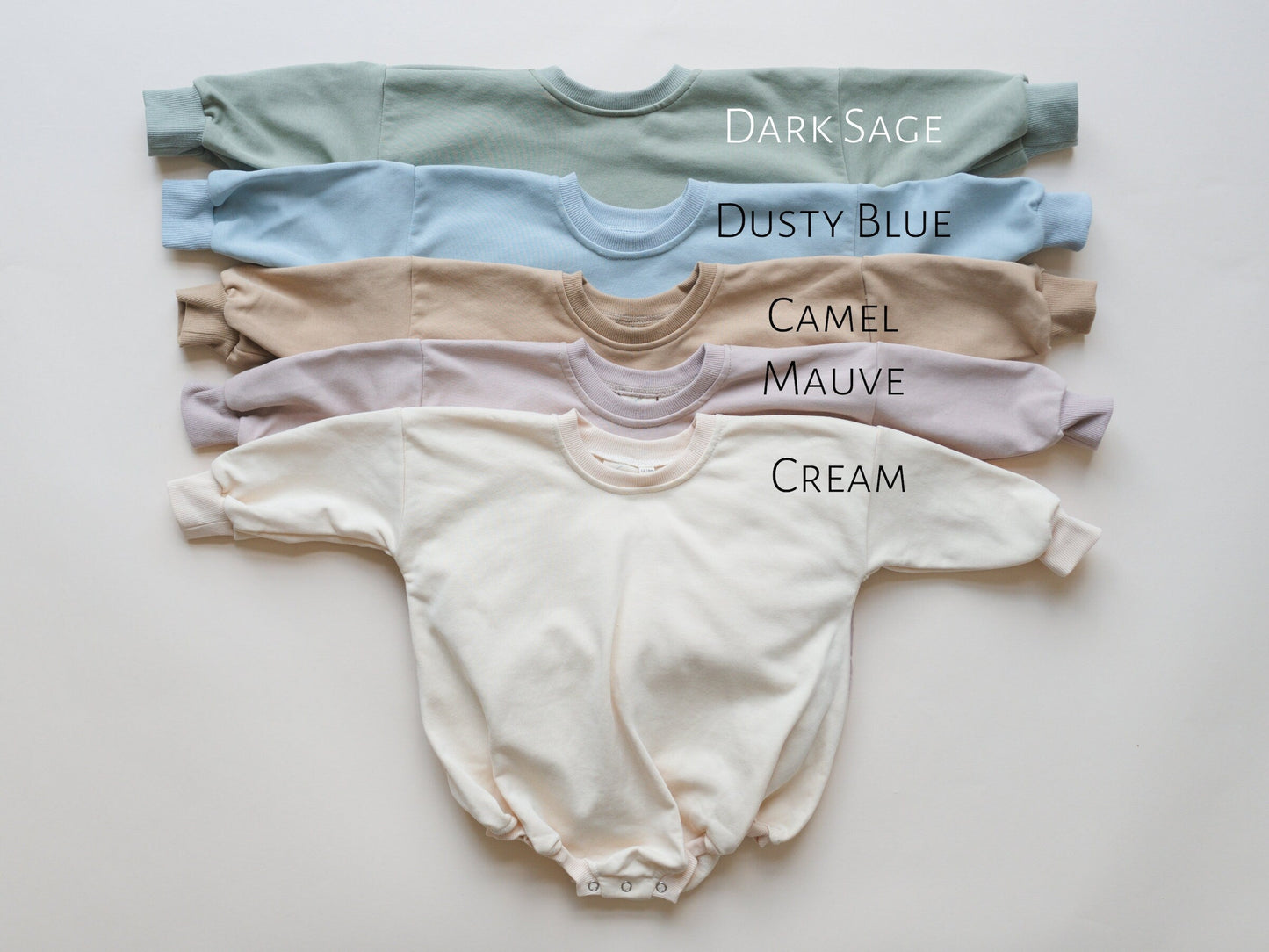 Snuggle Weather Sweatshirt Romper - more colors