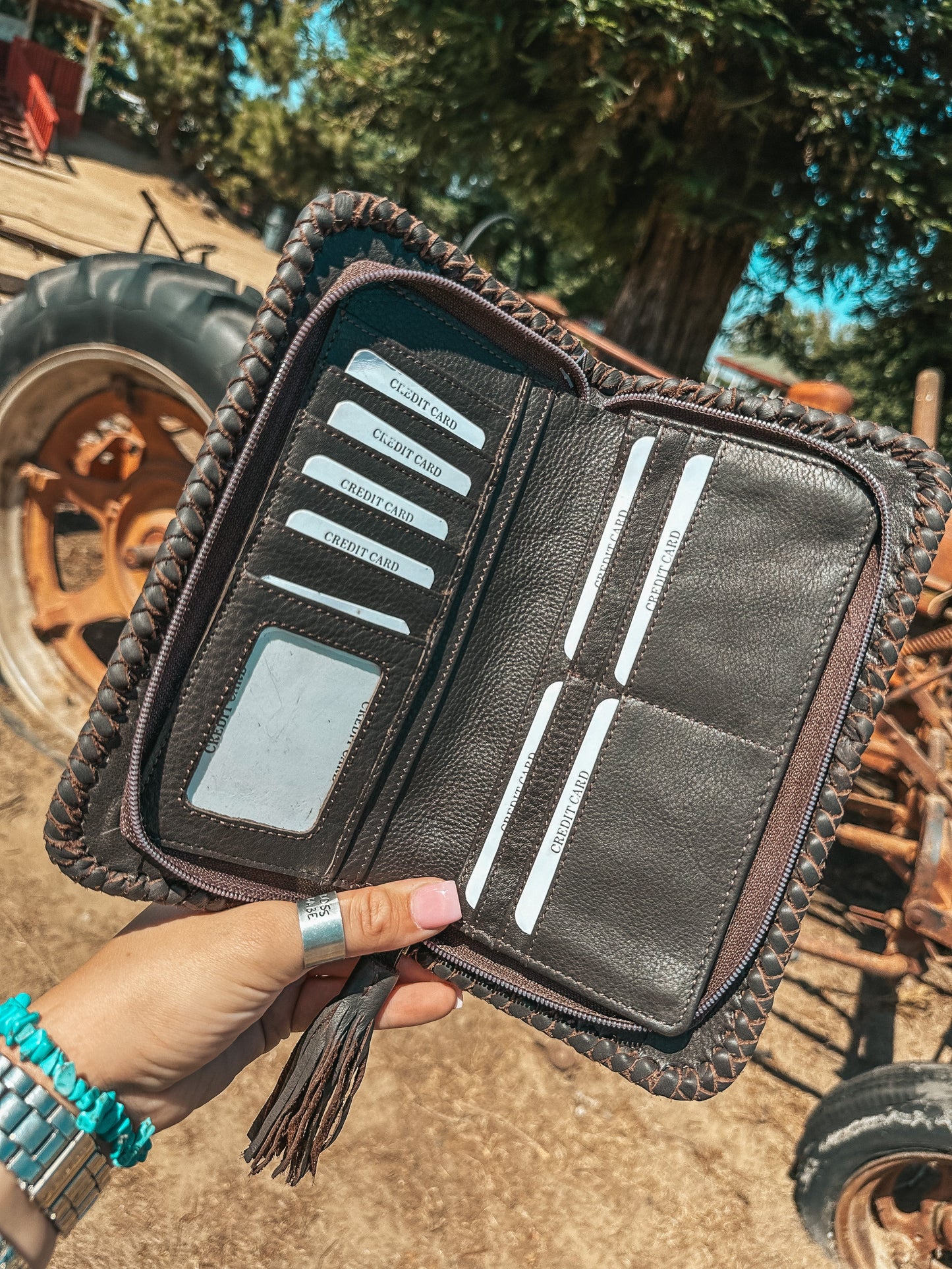 Wesson (Brown Leather) wallet