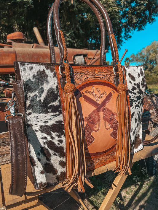 The Smoking Gun Tote bag Concealed Carry