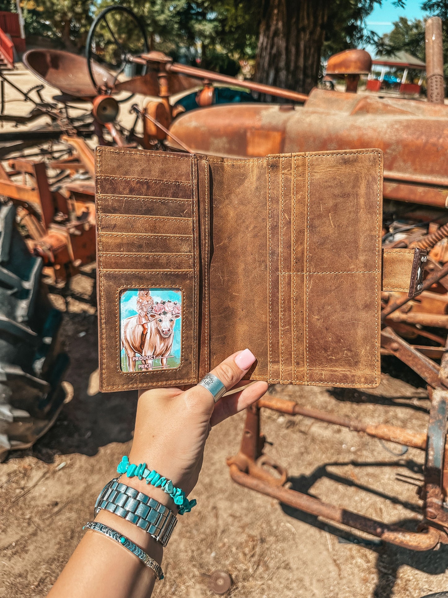 Gold Lancaster Wallet