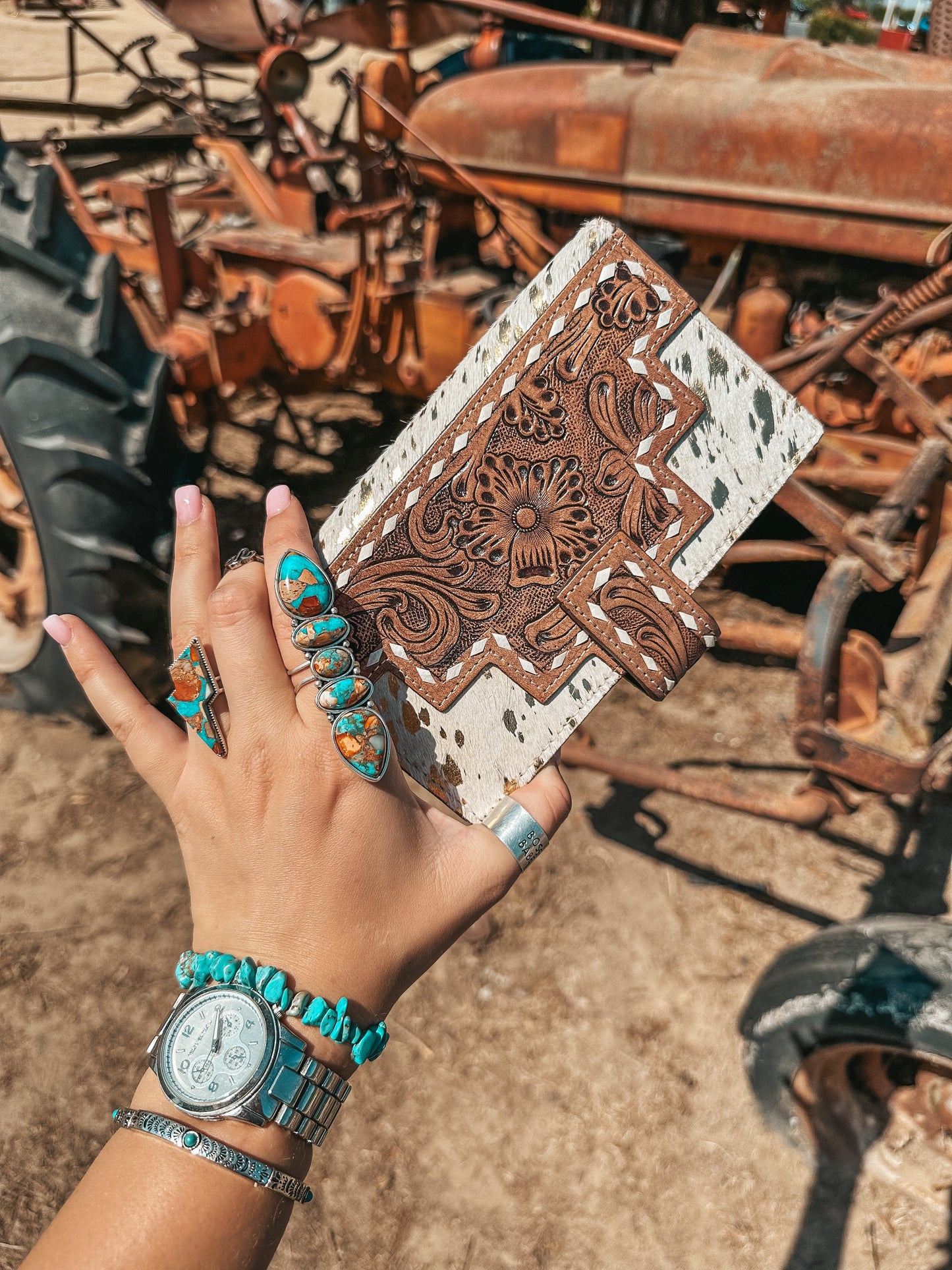 Gold Lancaster Wallet