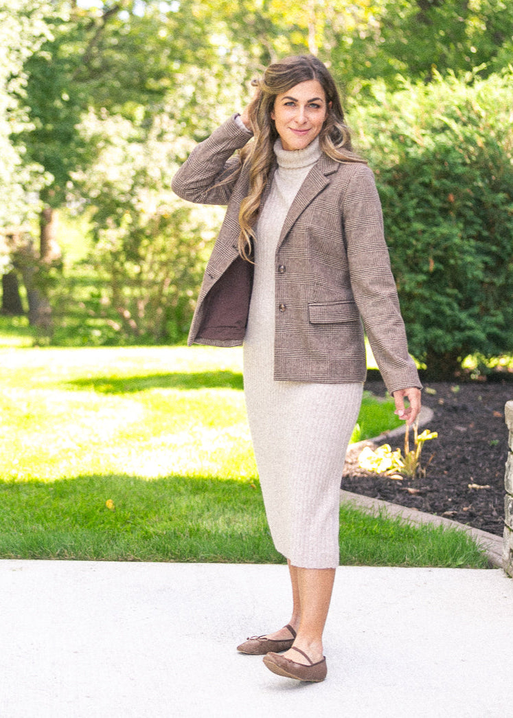 Turtleneck Maxi Dress