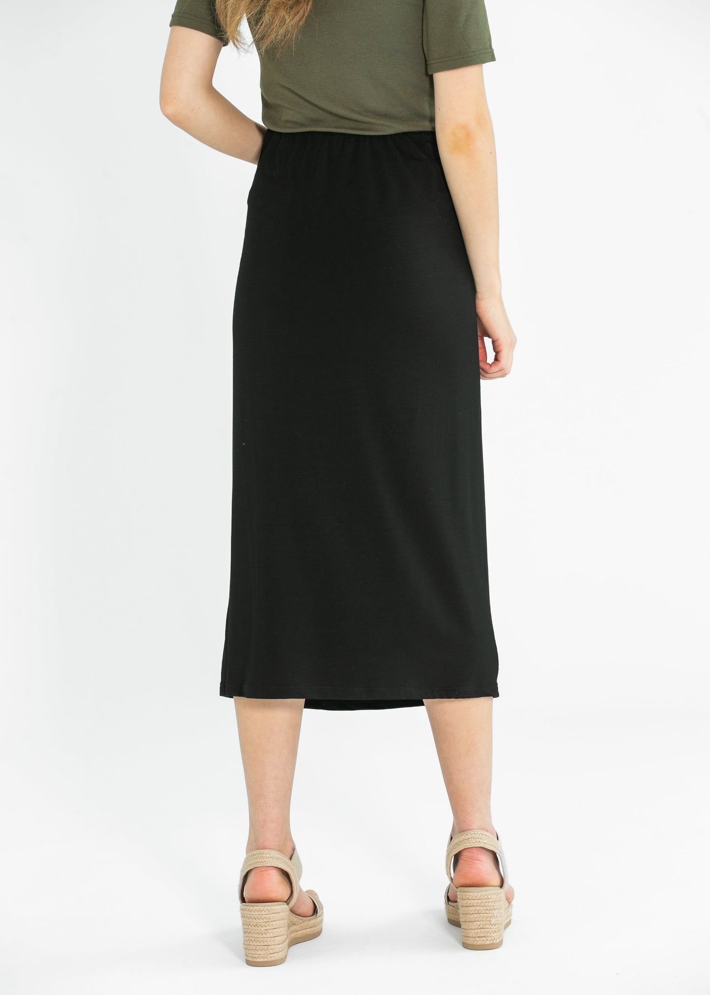 Sleek Midi Skirt
