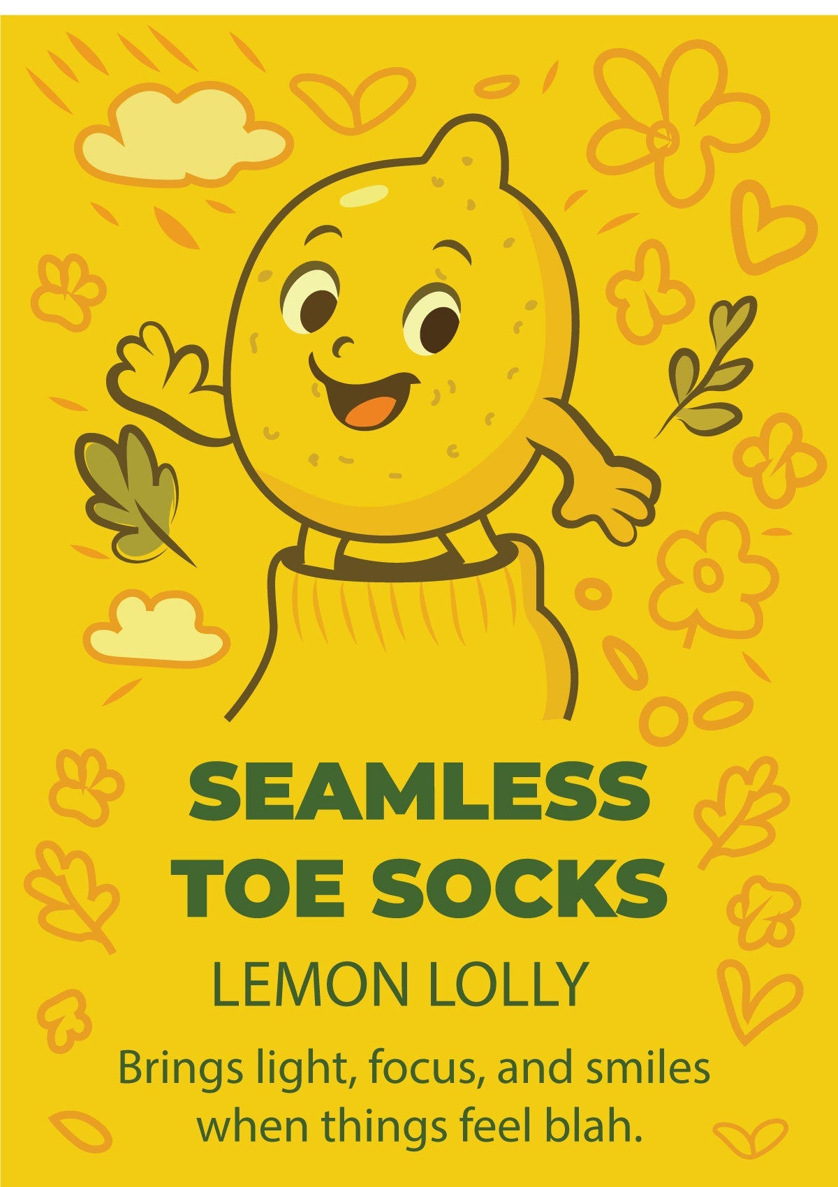 SmoothToe™ Ankle Fruit Feelings Collection –Seamless Toe Sensory-Friendly Socks *Single Pair / Build Your Bundle