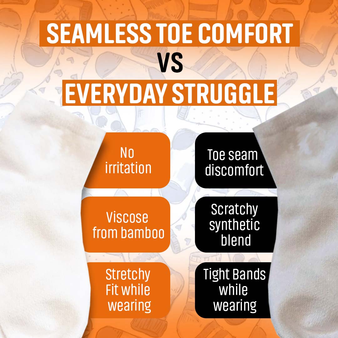 SmoothToe™ Ankle Fruit Feelings Collection –Seamless Toe Sensory-Friendly Socks *Single Pair / Build Your Bundle