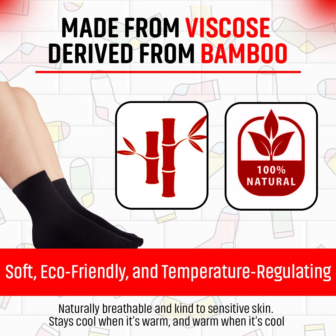 SmoothToe™ Essentials Crew – Seamless Toe Sensory-Friendly Socks 3-Pack