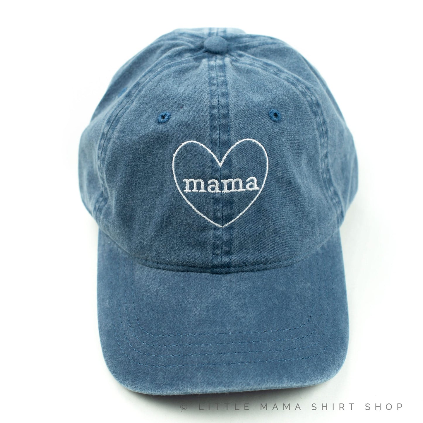 Mama (Heart Around) - Adult Baseball Cap