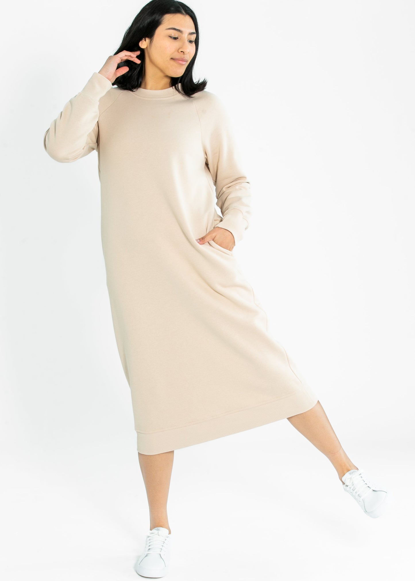 Nova Crewneck Sweatshirt Dress