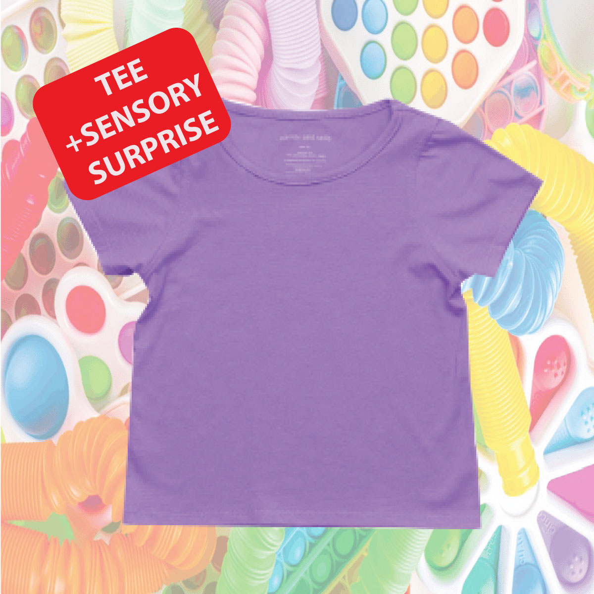 Sensory Fun Pack – Tee + Surprise Gift!
