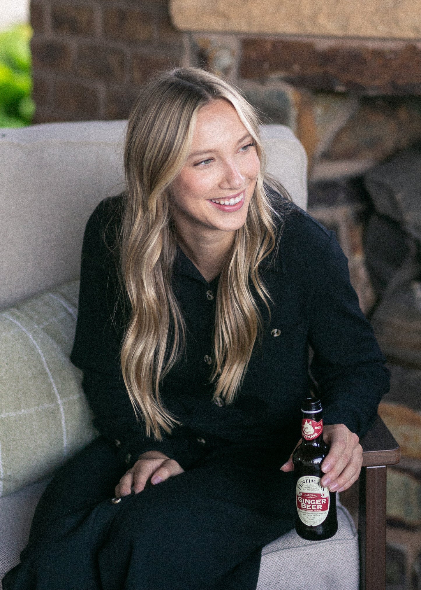 Black Ultra Soft Shirt Dress