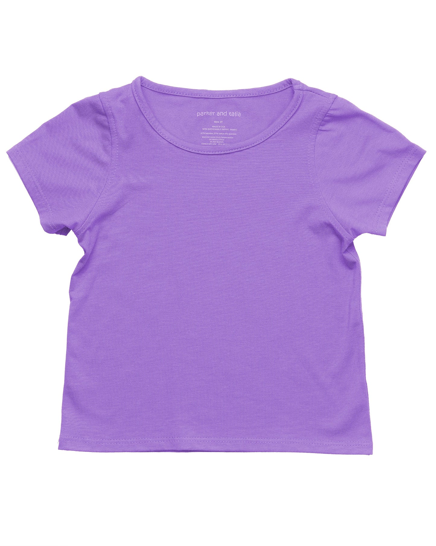 The Everday Sensory Friendly Peri Tee w Chewy Necklace-- *actual chewy necklace design may vary, but color will match tee*