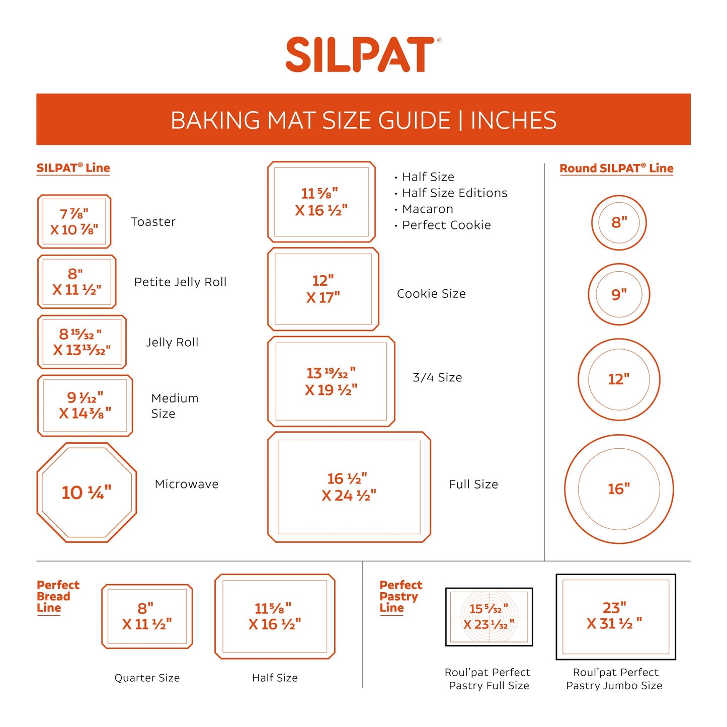Silpat Half Size Baking Mat & Sil-band