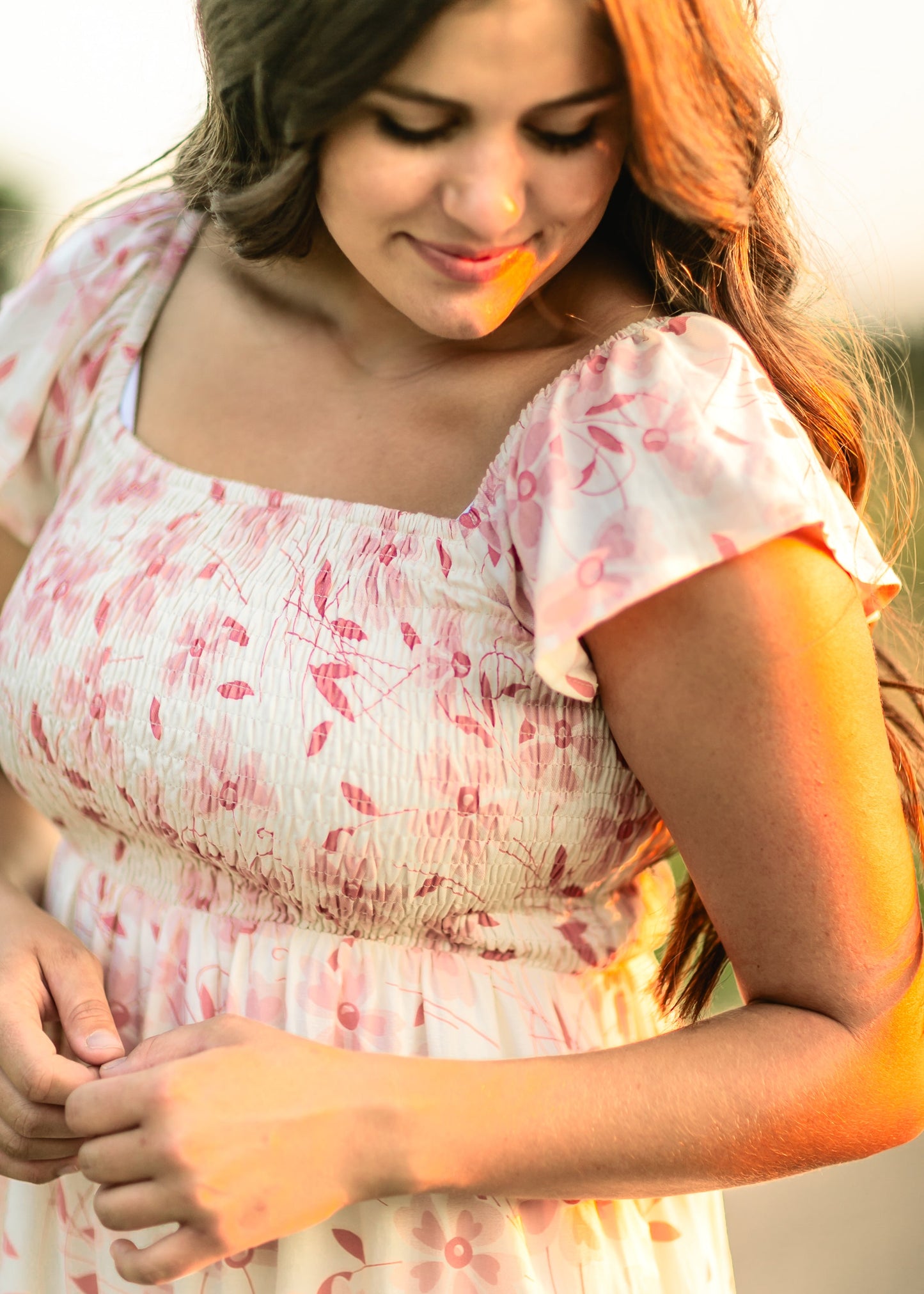 Summer Cap Sleeve Midi Dress - FINAL SALE