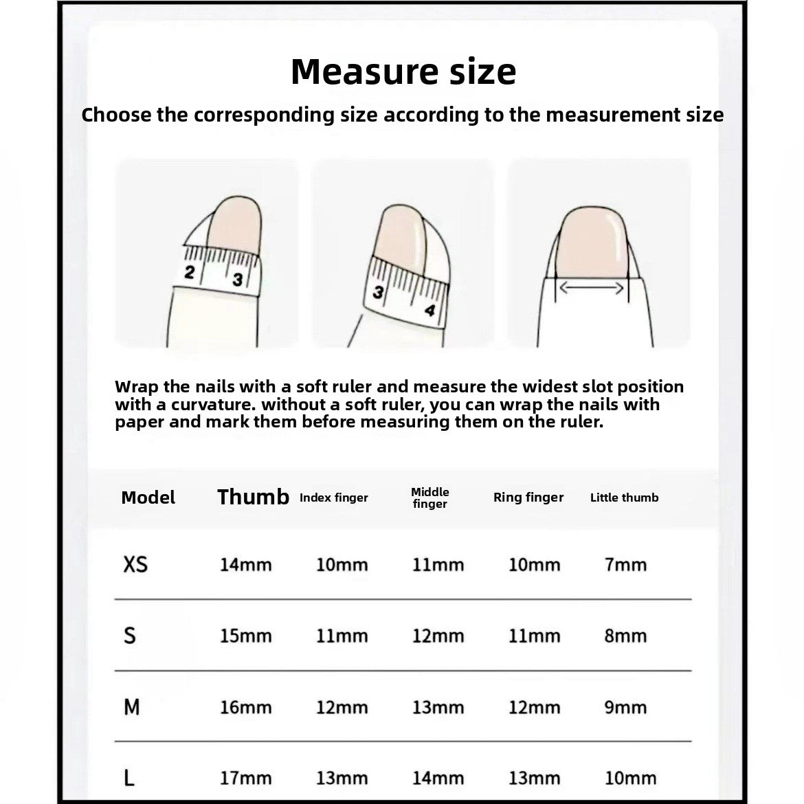 0946- Handmade press on nails
