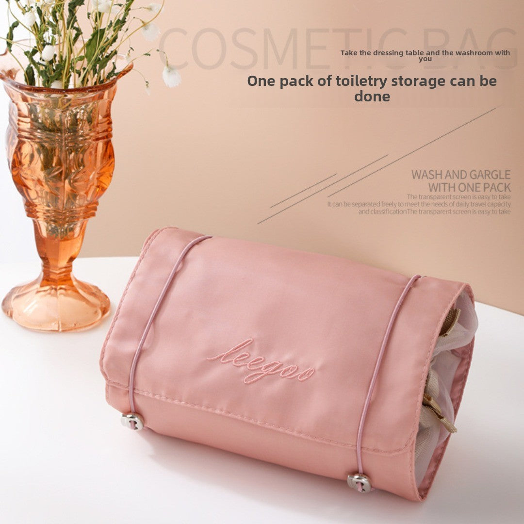 Four-in-one cosmetic bag