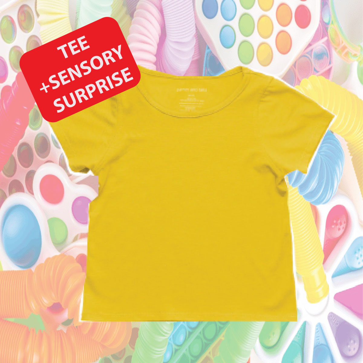 Sensory Fun Pack – Tee + Surprise Gift!